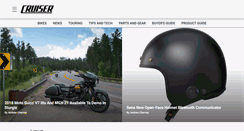 Desktop Screenshot of motorcyclecruiser.com